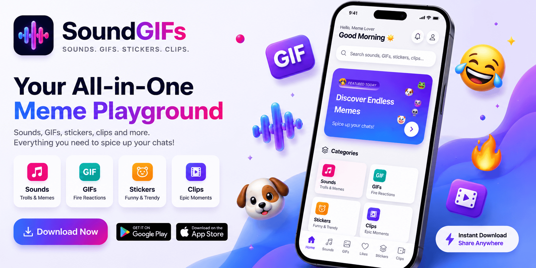 SoundGIFs — Your All-in-One Meme Playground
